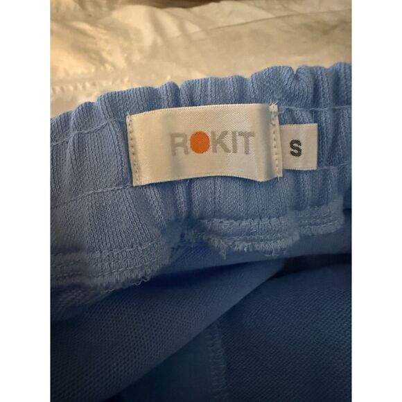 NWT ROKIT Core Sweatpants in Baby Blue size S - Picture 9 of 9